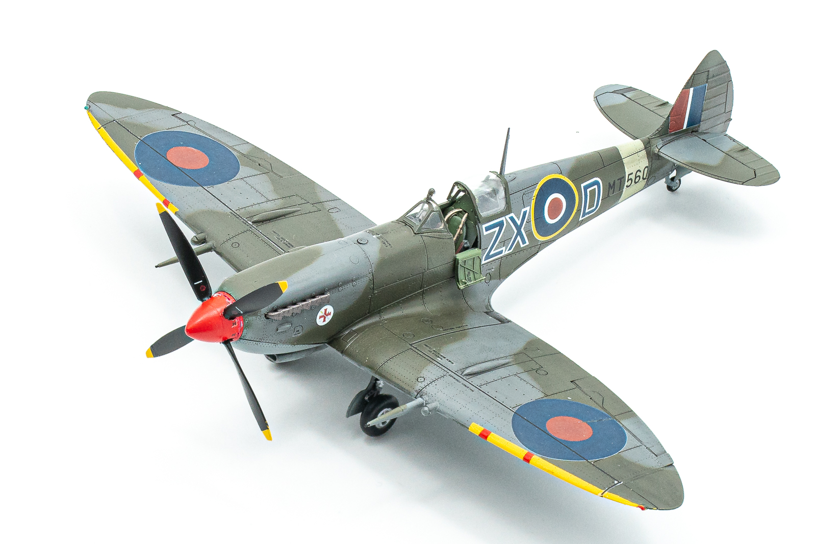 エデュアルド 1/72 スピットファイアMkⅧ 完成 eduard Spitfire - 模型工房M