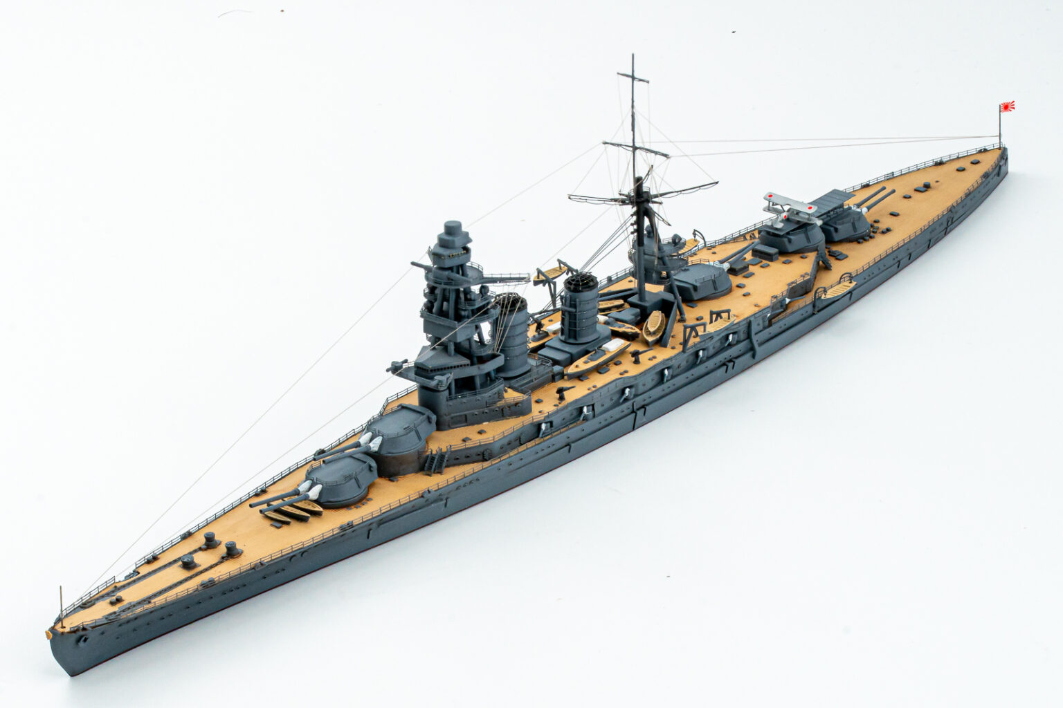 フジミ　1/700 日本海軍　巡洋戦艦「天城」完成品　IJN AMAGI FUJIMI