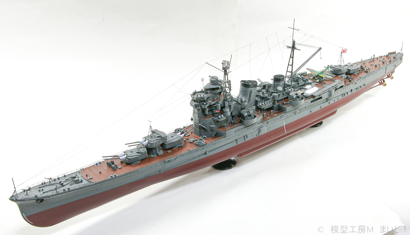 くすみ水色 アオシマ 1/350 日本海軍 重巡洋艦 羽黒 | kinderpartys.at