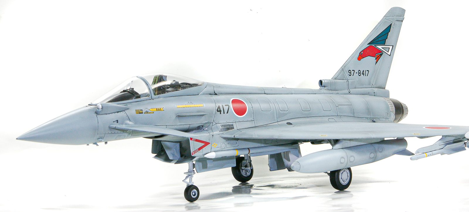 レベル 1/48 ユーロファイター タイフーン 航空自衛隊 完成 JASDF 