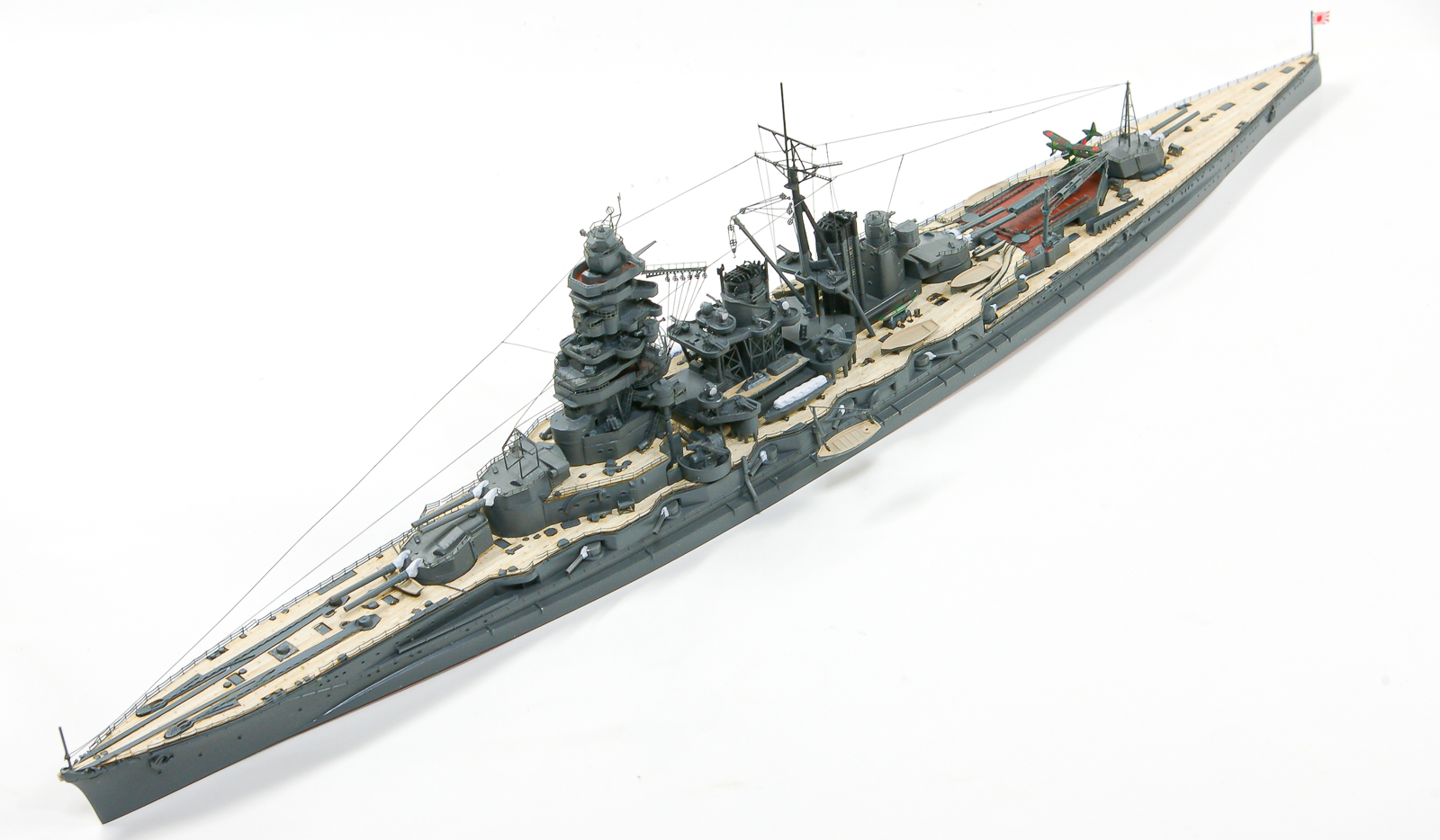フジミ 1 700 日本海軍高速戦艦 比叡 完成 Fujimi Hiei 模型工房m