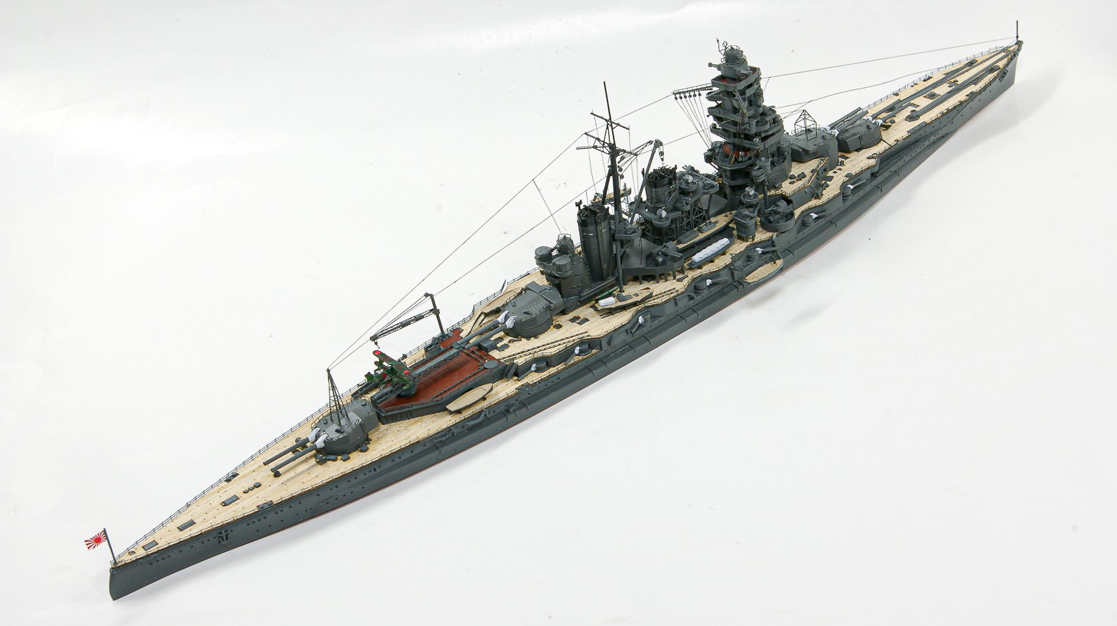 フジミ　1/700 日本海軍高速戦艦　比叡　特シリーズ　プラモデル　完成品