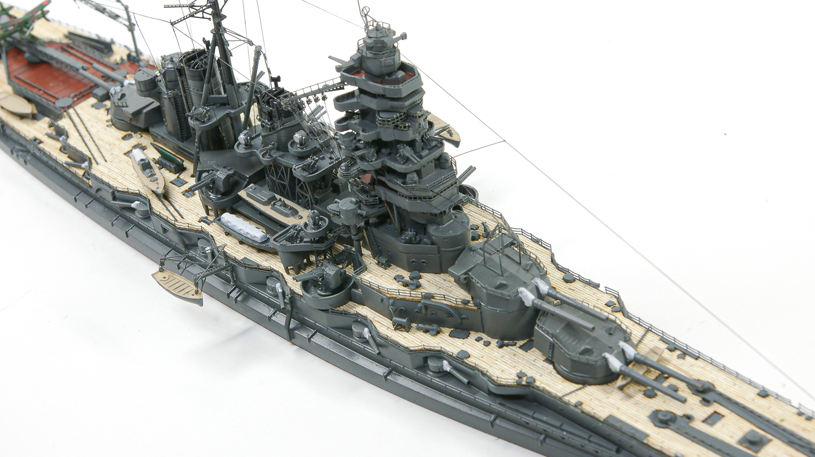 プラモデル完成品】旧日本海軍・戦艦「比叡」-