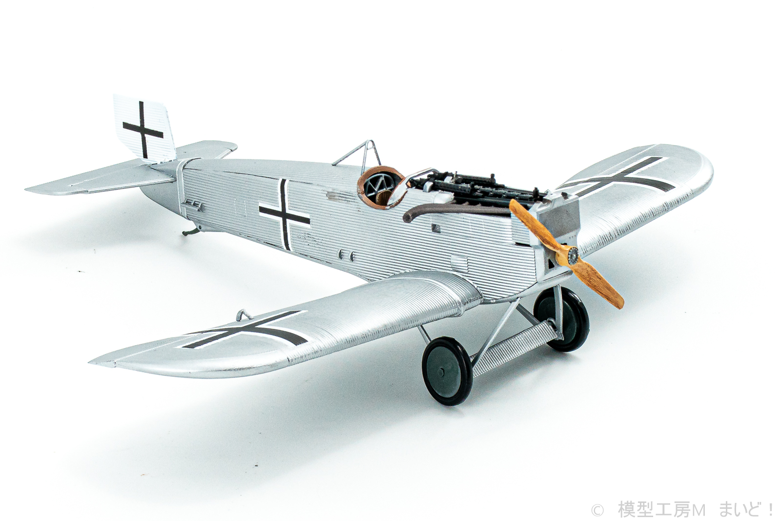 ローデン 1/48 ユンカースD1 完成 RODEN Junkers D1 - 模型工房M