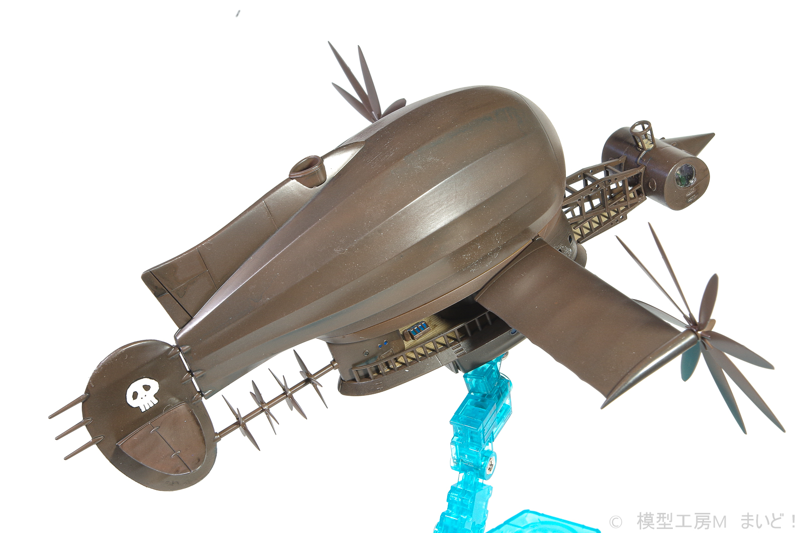 天空の城ラピュタ 飛行戦艦「ゴリアテ 」「タイガーモス」完成品