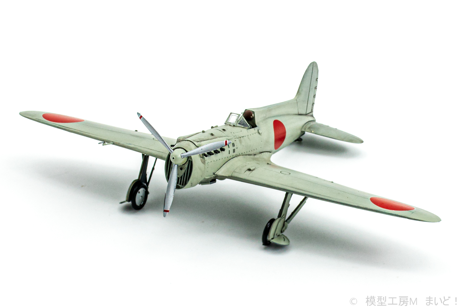 安芸製作所 1/72 キ12 試作戦闘機 完成 ki12 aki - 模型工房M