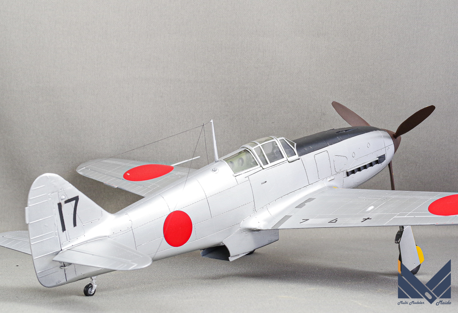 アイレイキャット／ハセガワ　1/32　日本陸軍三式戦闘機　飛燕　Ⅱ型改　完成品