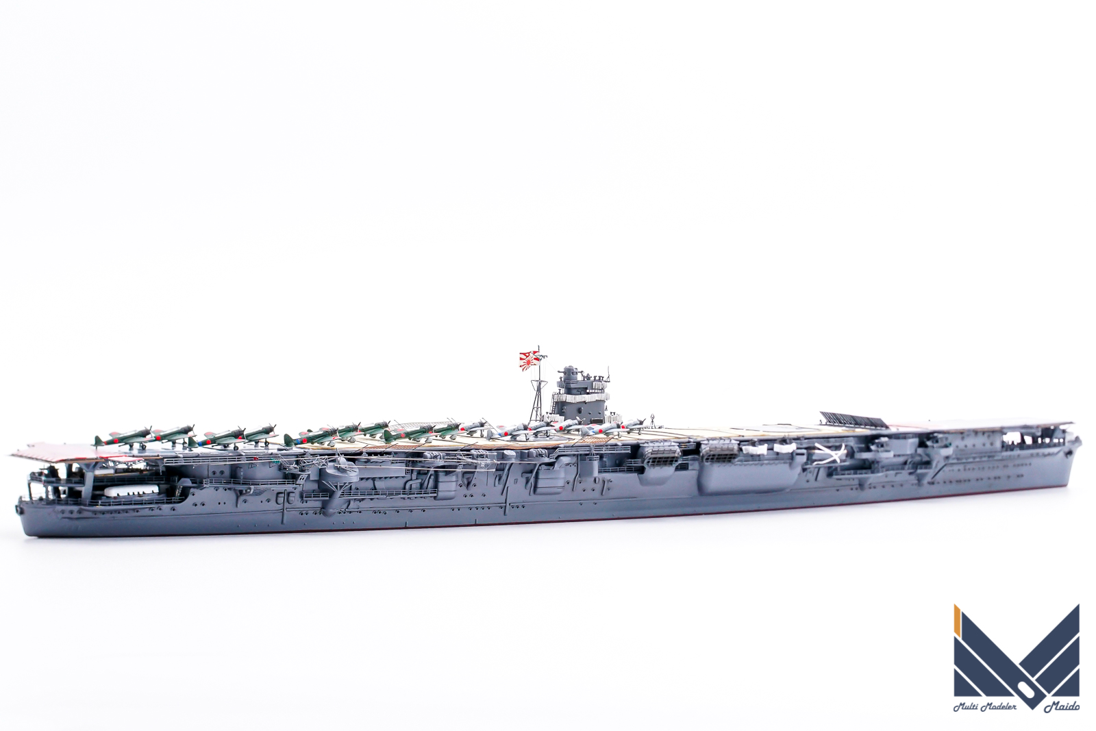フジミ 1/700 日本海軍航空母艦「飛龍」ミッドウェー海戦 完成品 