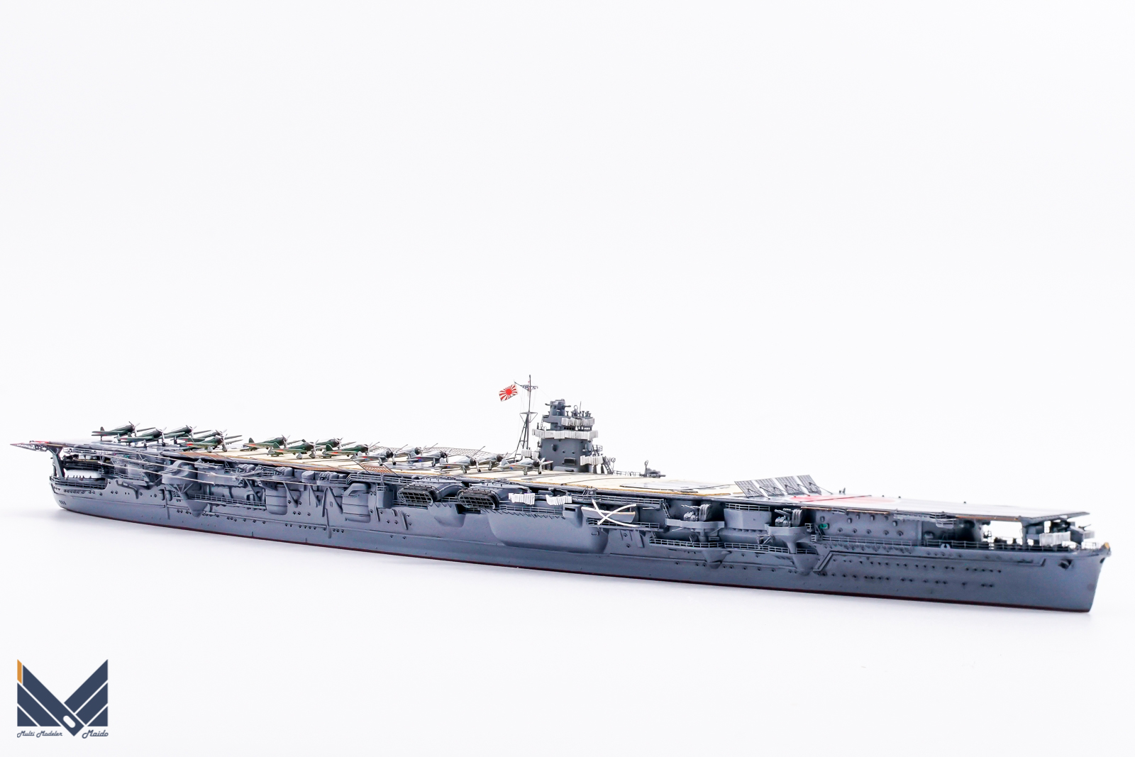 フジミ 1/700 日本海軍航空母艦「飛龍」ミッドウェー海戦 完成品 