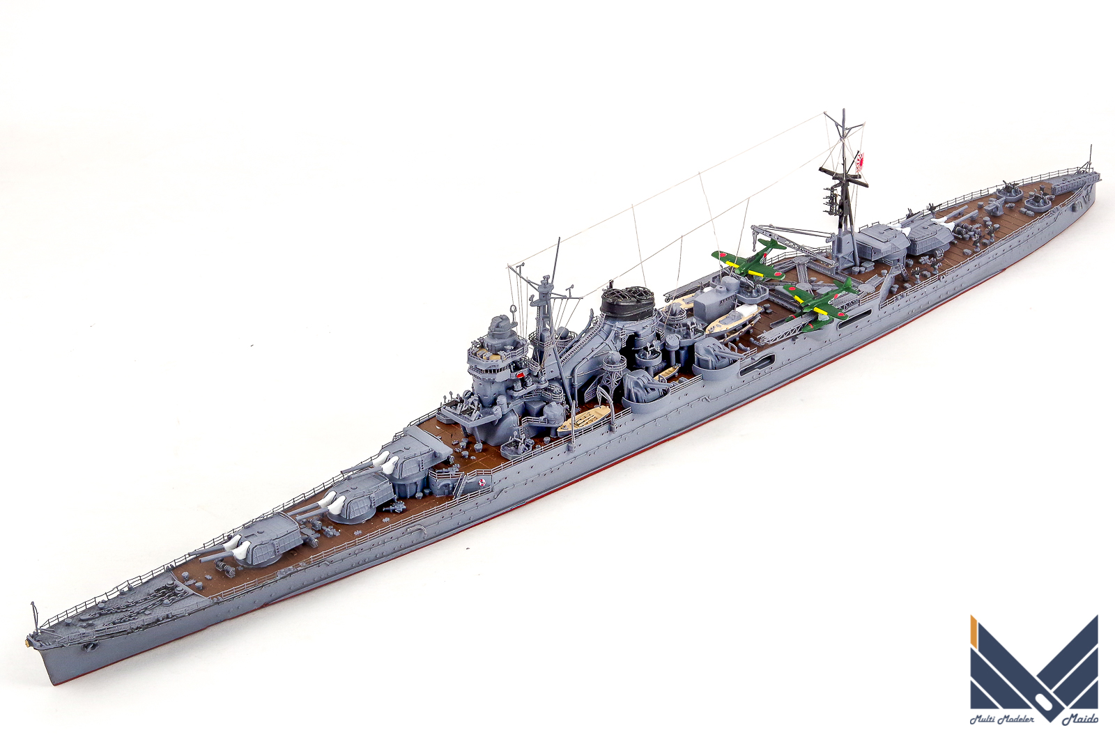 旧日本海軍☆1/700☆戦艦☆フジミ☆長門☆プラモデル塗装済み完成品