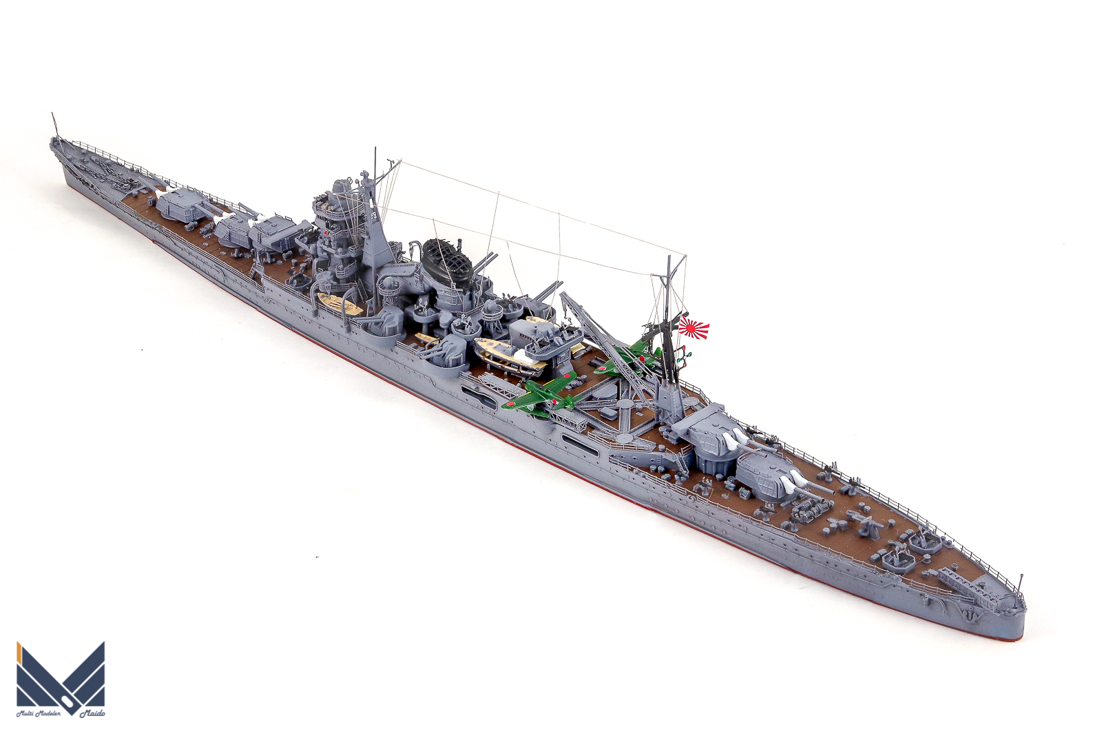フジミ　1/700　日本海軍重巡洋艦　伊吹　プラモデル　完成品