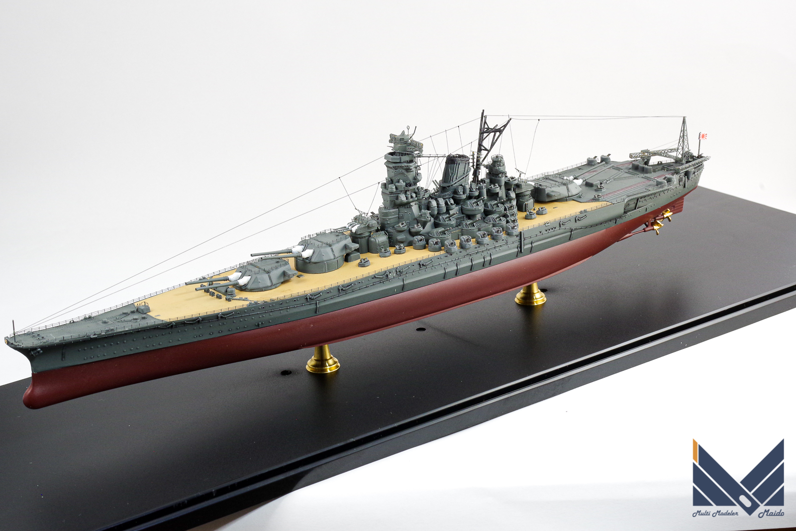 フジミ 1/700 日本海軍超大和型戦艦 紀伊 完成品 KII FUJIMI - 模型工房M