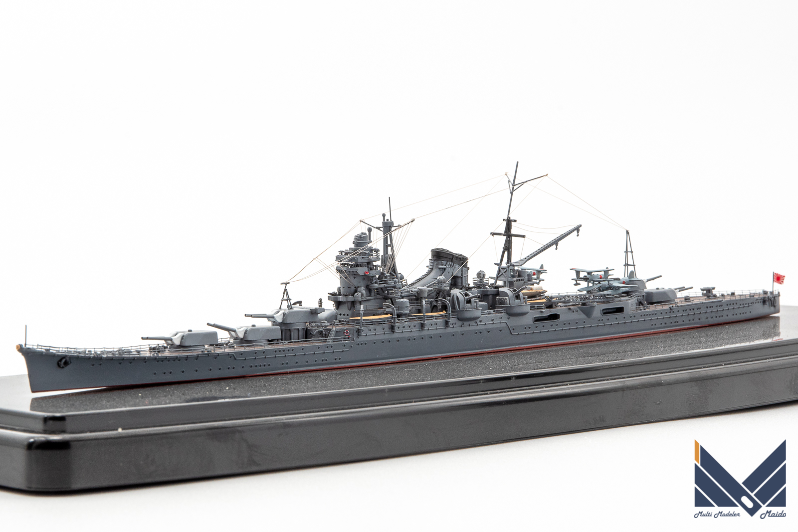 日本海軍 重巡洋艦 最上 1/700 精密完成品 - プラモデル