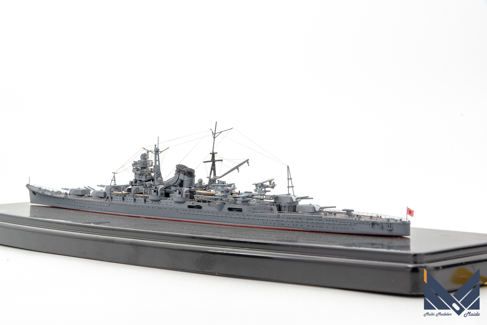 フジミ　1/700　日本海軍重巡洋艦　最上　プラモデル　完成品