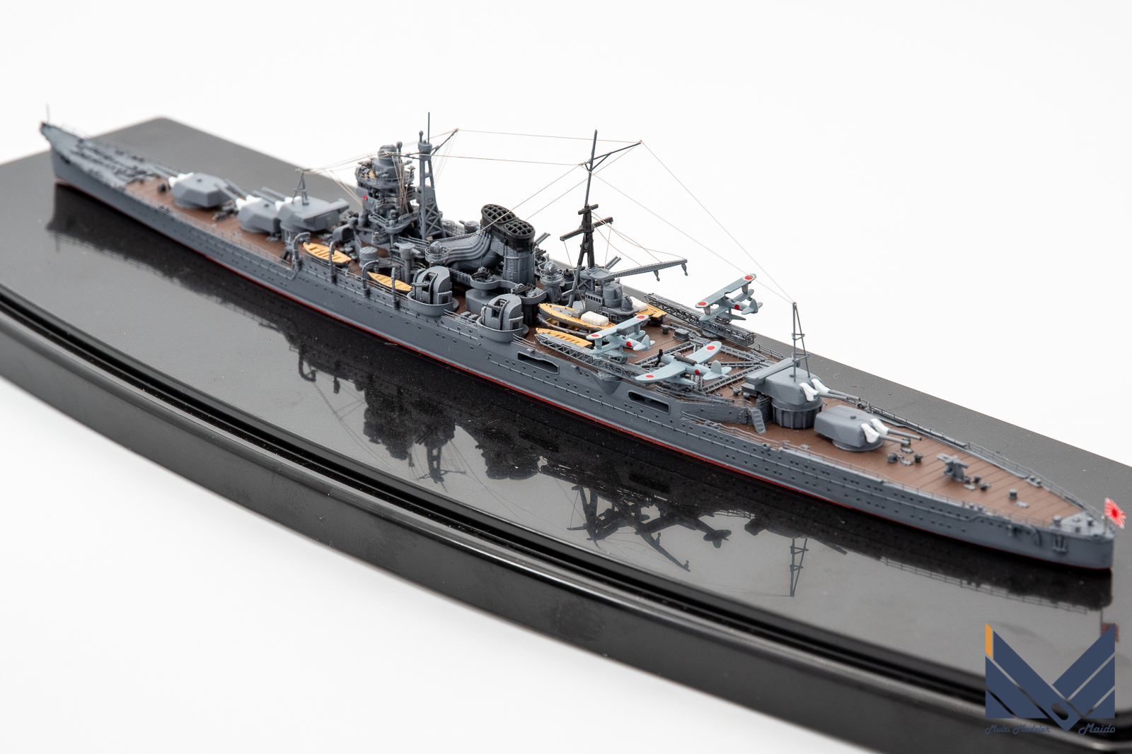 フジミ 1/700 日本海軍重巡洋艦「最上」完成品 MOGAMI FUJIMI 完成品 