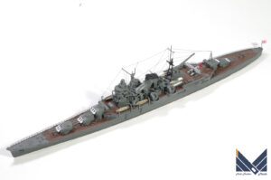 タミヤ　1/700 日本海軍軽巡洋艦　最上　プラモデル　完成品
