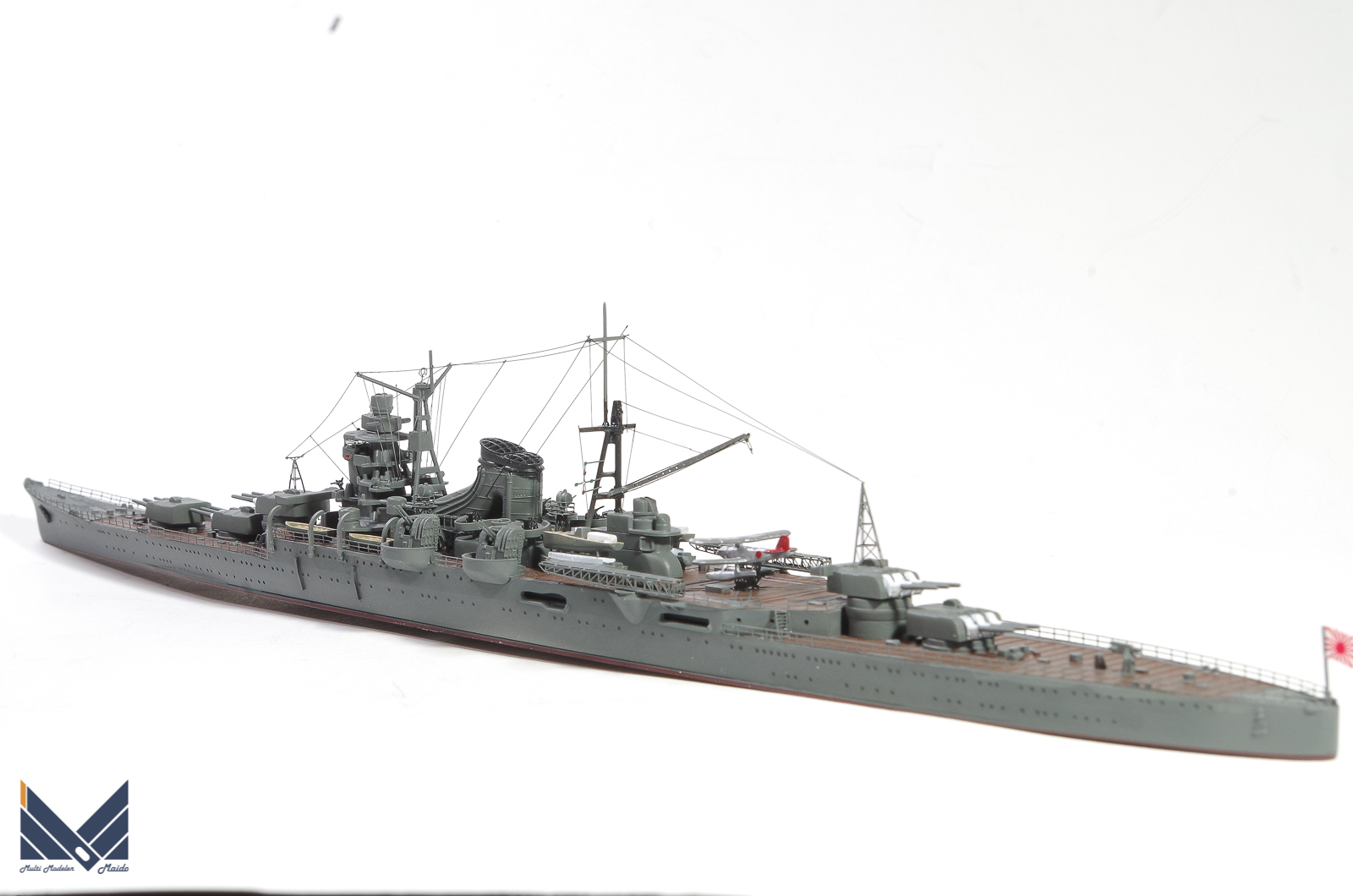 日本海軍 軽巡洋艦 川内 1/700 完成品 完成品 - プラモデル