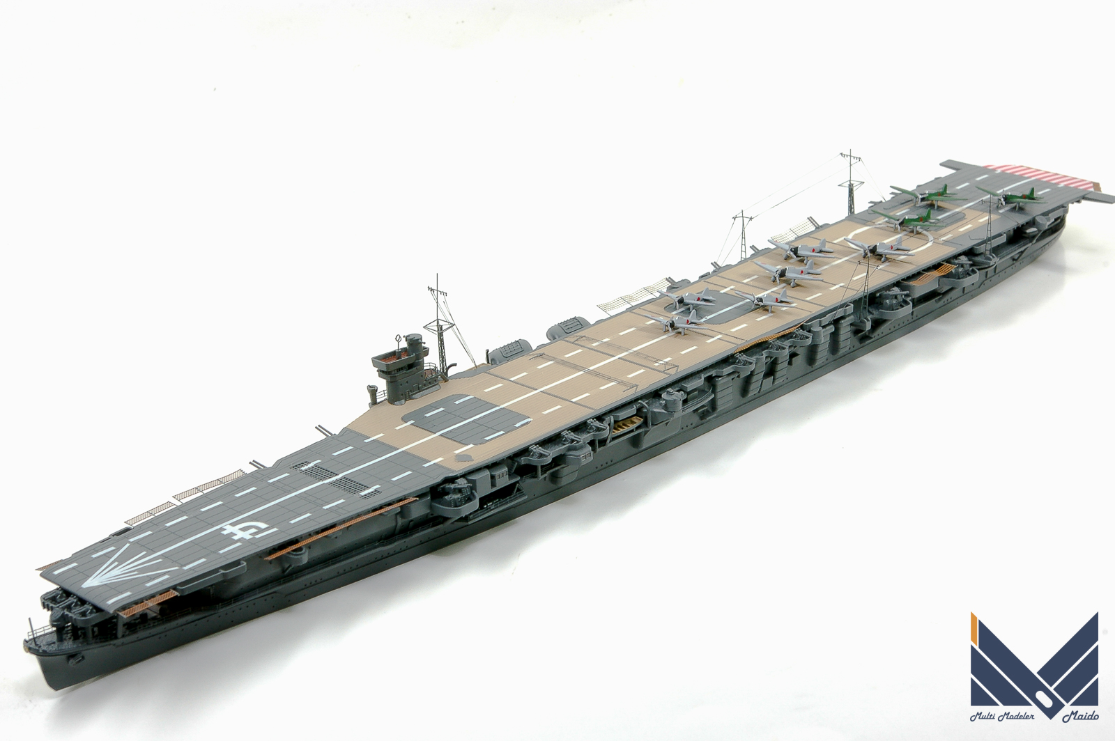 蒼龍1/700 日本海軍航空母艦 蒼龍 精密完成品