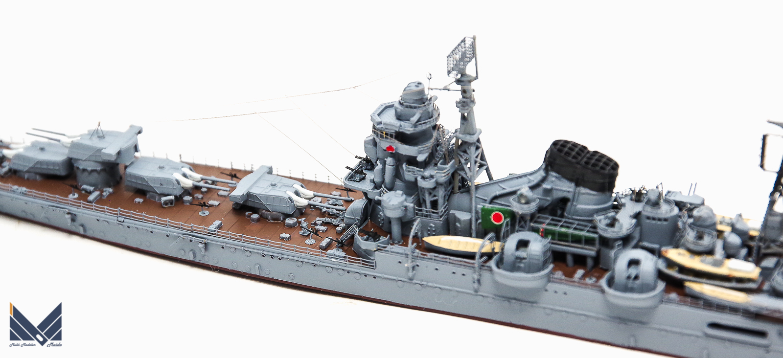ジミ　1/700 日本海軍重巡洋艦　利根　プラモデル　完成品