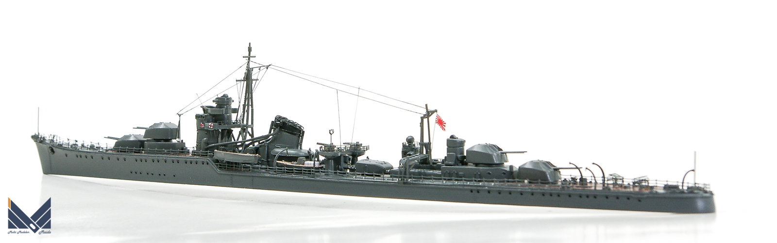 フジミ 1/700 日本海軍駆逐艦「秋月」 完成品 AKIZUKI FUJIMI - 模型工房M