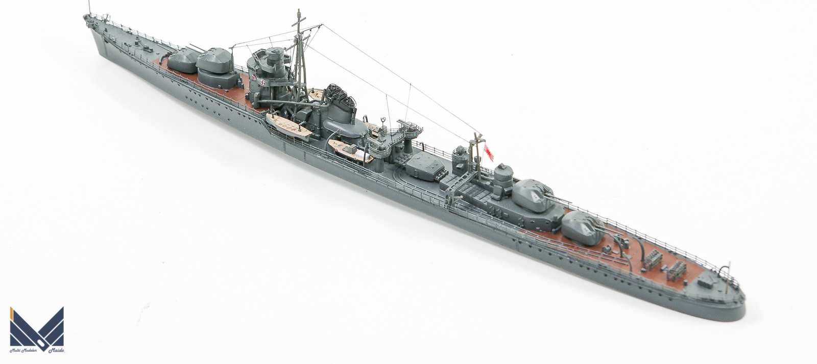 フジミ　1/700　日本海軍駆逐艦　秋月　プラモデル　完成品