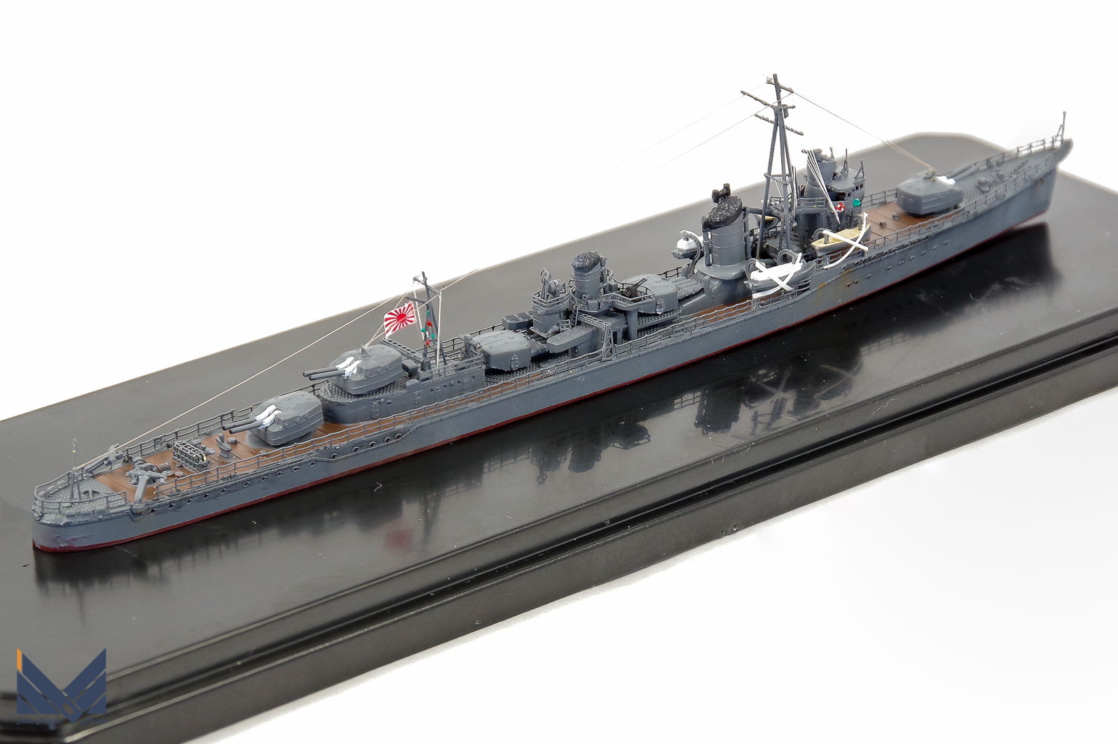 ハセガワ 1/700 日本海軍駆逐艦「朝潮」完成品 IJN ASASHIO HASEGAWA 