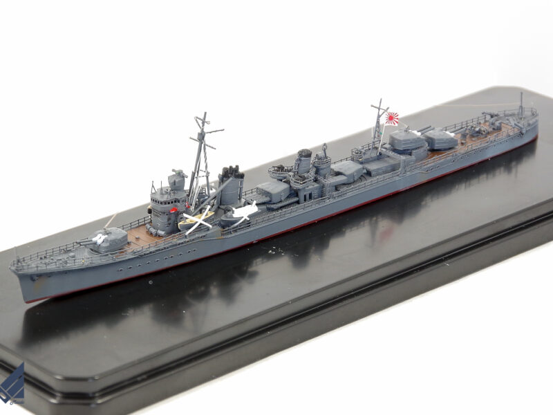 ハセガワ　1/700　日本海軍駆逐艦　朝潮　プラモデル　完成品