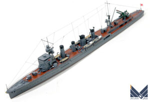 アオシマ　1/700 日本海軍軽巡洋艦　神通　プラモデル　完成品