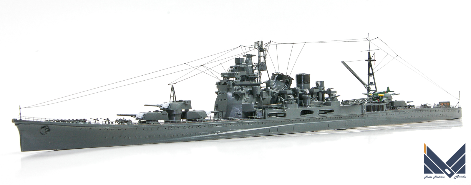 アオシマ 1/700 日本海軍重巡洋艦「高雄」1944 完成品 TAKAO AOSHIMA 