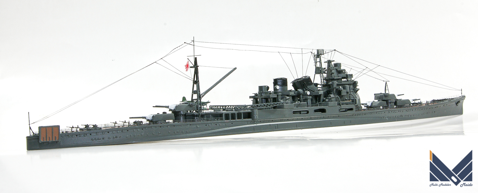 アオシマ 1/700 日本海軍重巡洋艦「高雄」1944 完成品 TAKAO AOSHIMA