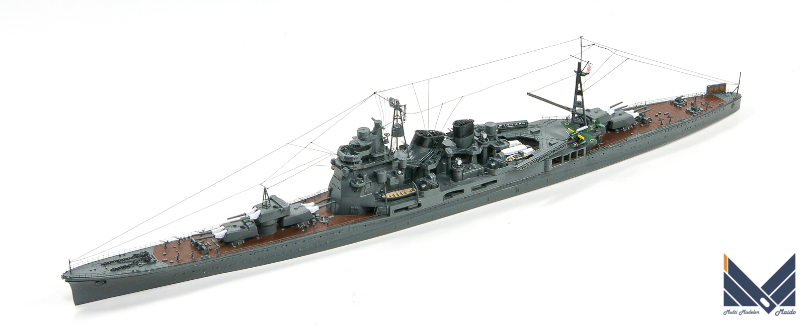 アオシマ　1/700　日本海軍重巡洋艦1944　プラモデル　完成品