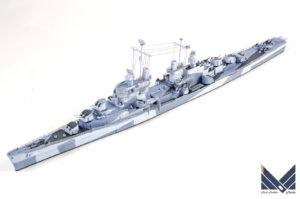 ドラゴン　1/700　アメリカ海軍　アトランタ級軽巡洋艦　サン・ディエゴ　プラモデル　完成品