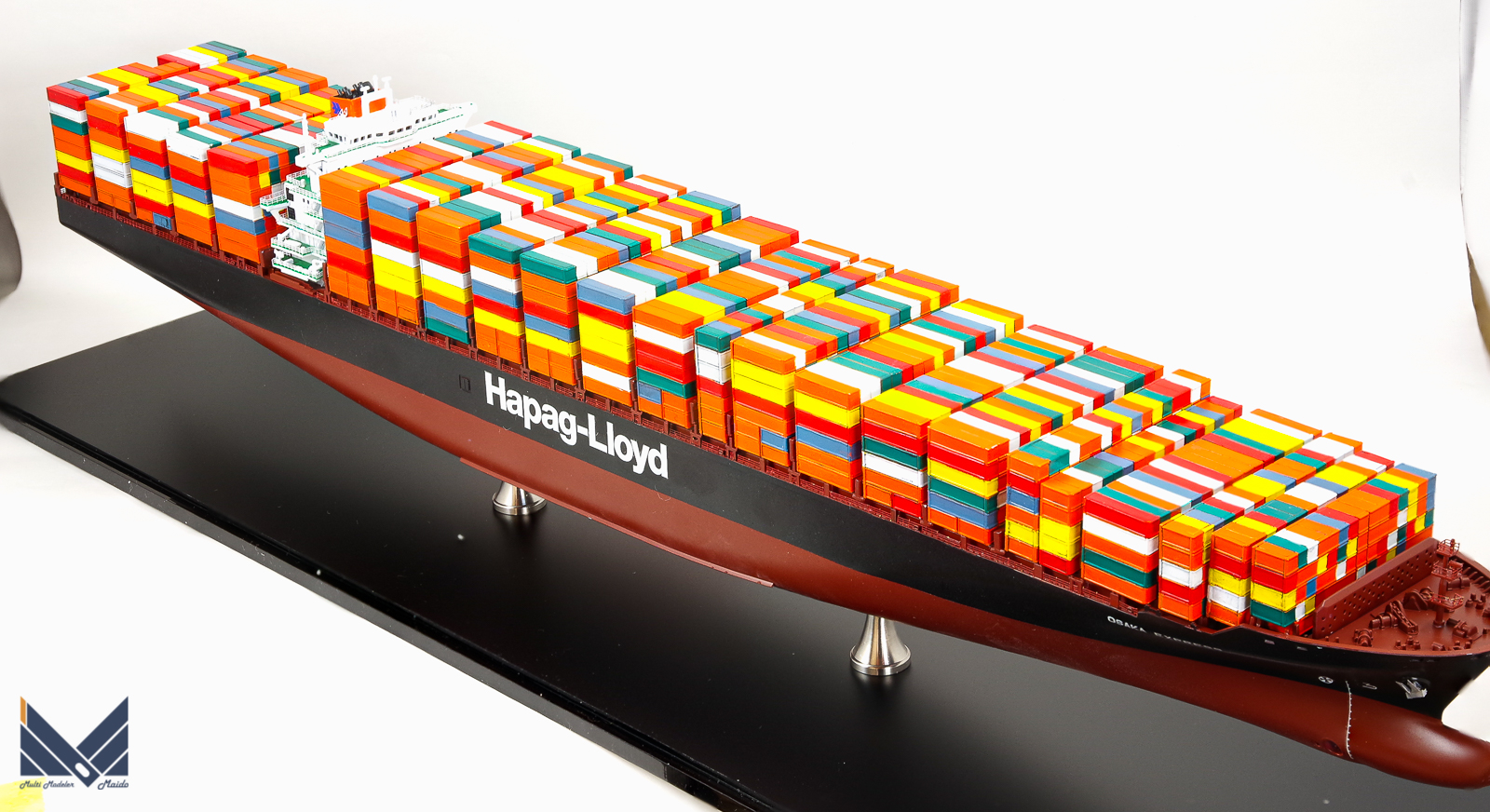 レベル 1/700 大型コンテナ船「オオサカエクスプレス」完成品 REVELL Container ship 艦船模型完成品 - 模型工房M