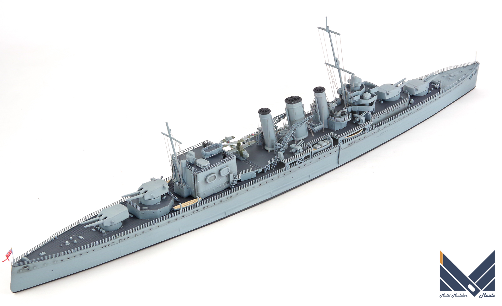 アオシマ 1/700 イギリス重巡洋艦「コーンウォール」完成品 AOSHIMA