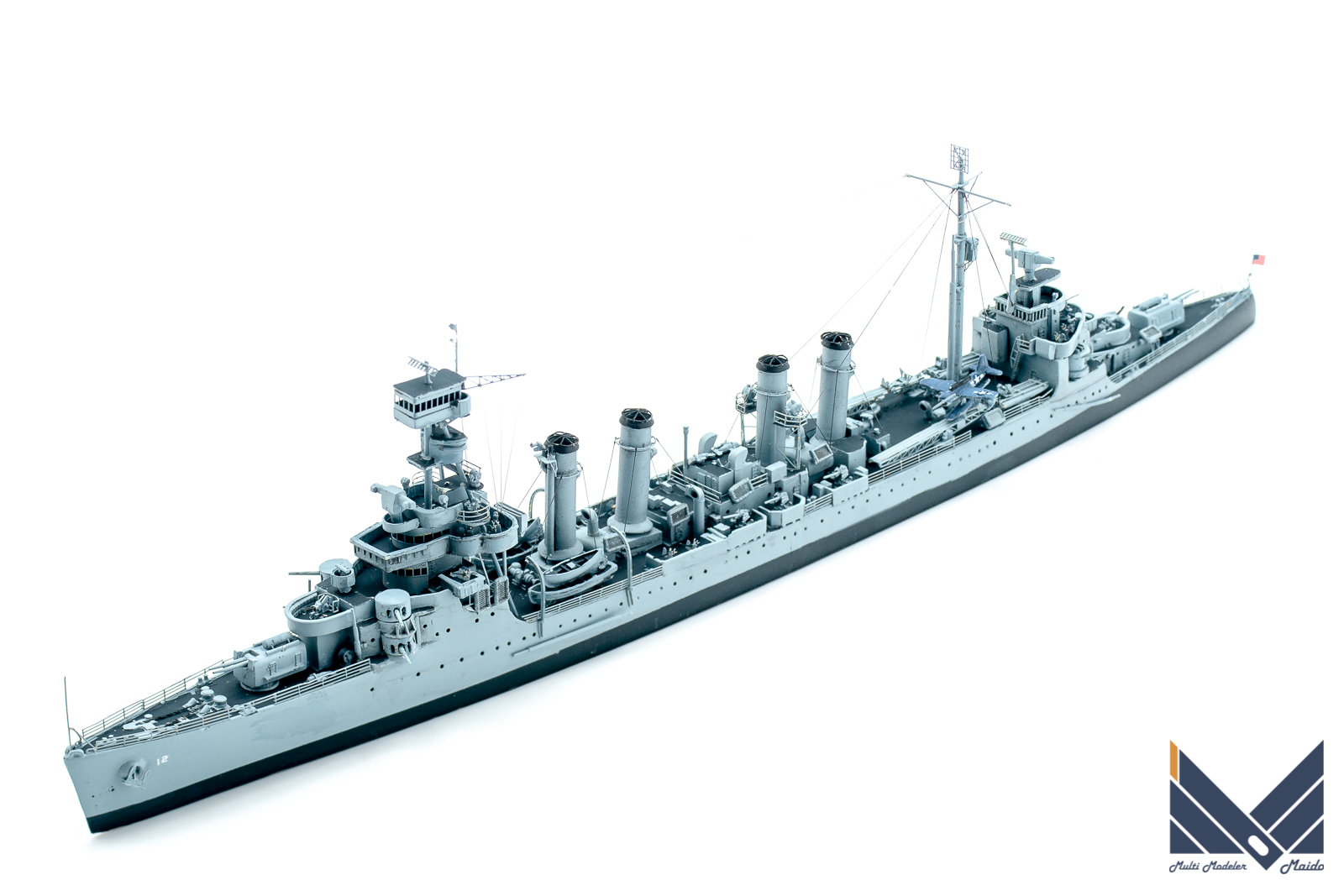 SSMODEL 1/700 日本海軍 筑波級 巡洋戦艦 生駒 3Dプリントキット 