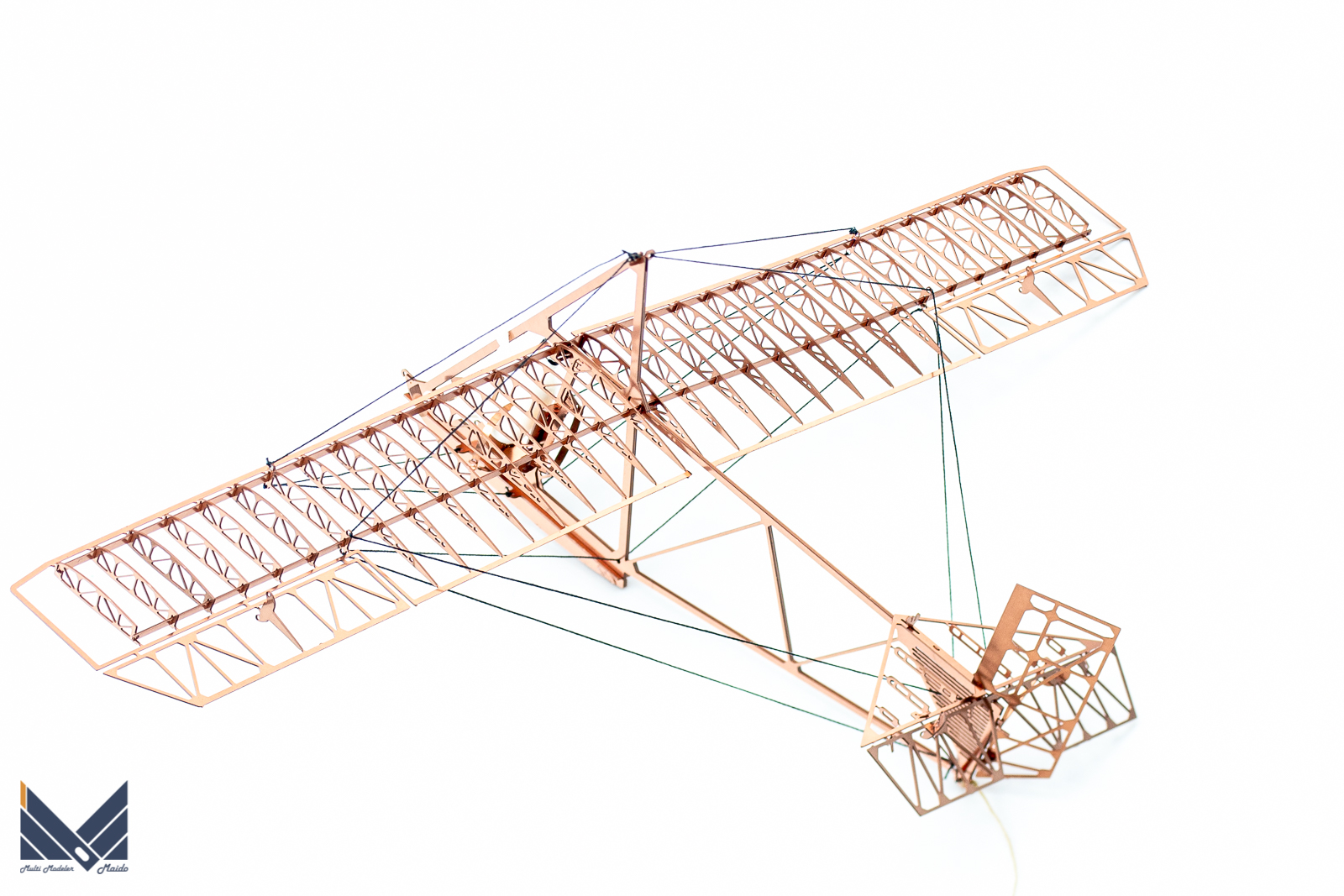 エアロベース　1/48 文部省式1型滑空機（プライマリーグライダー）　完成品