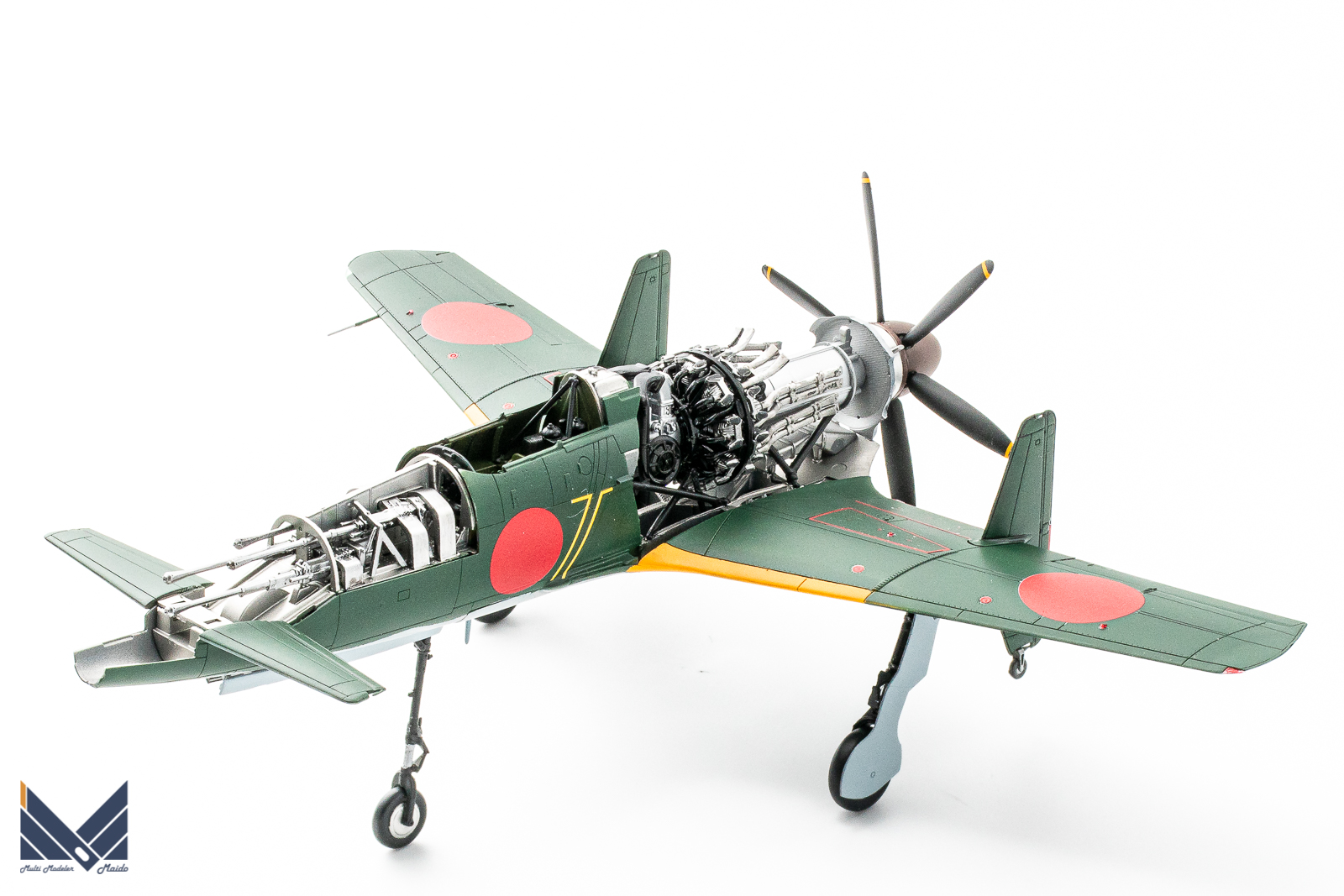 造形村 1/48 日本海軍局地戦闘機 震電 完成品 zoukeimura Shinden