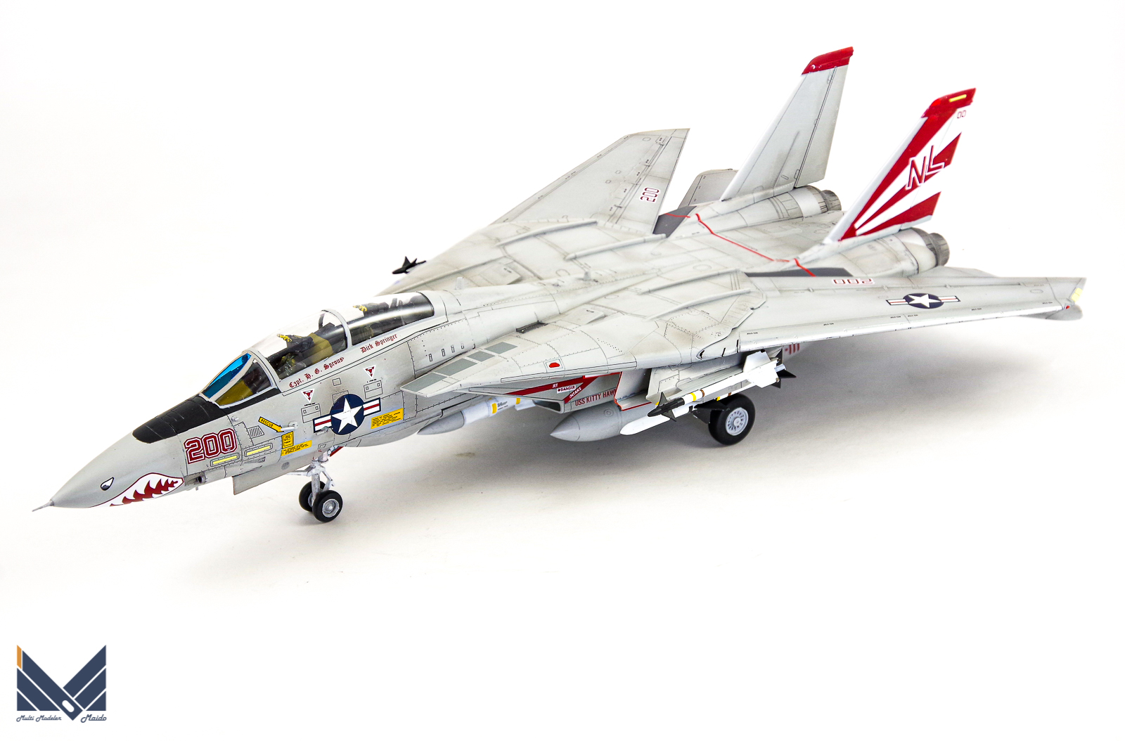 アカデミー 1/72 F-14A トムキャット VF-111 サンダウナーズ1980