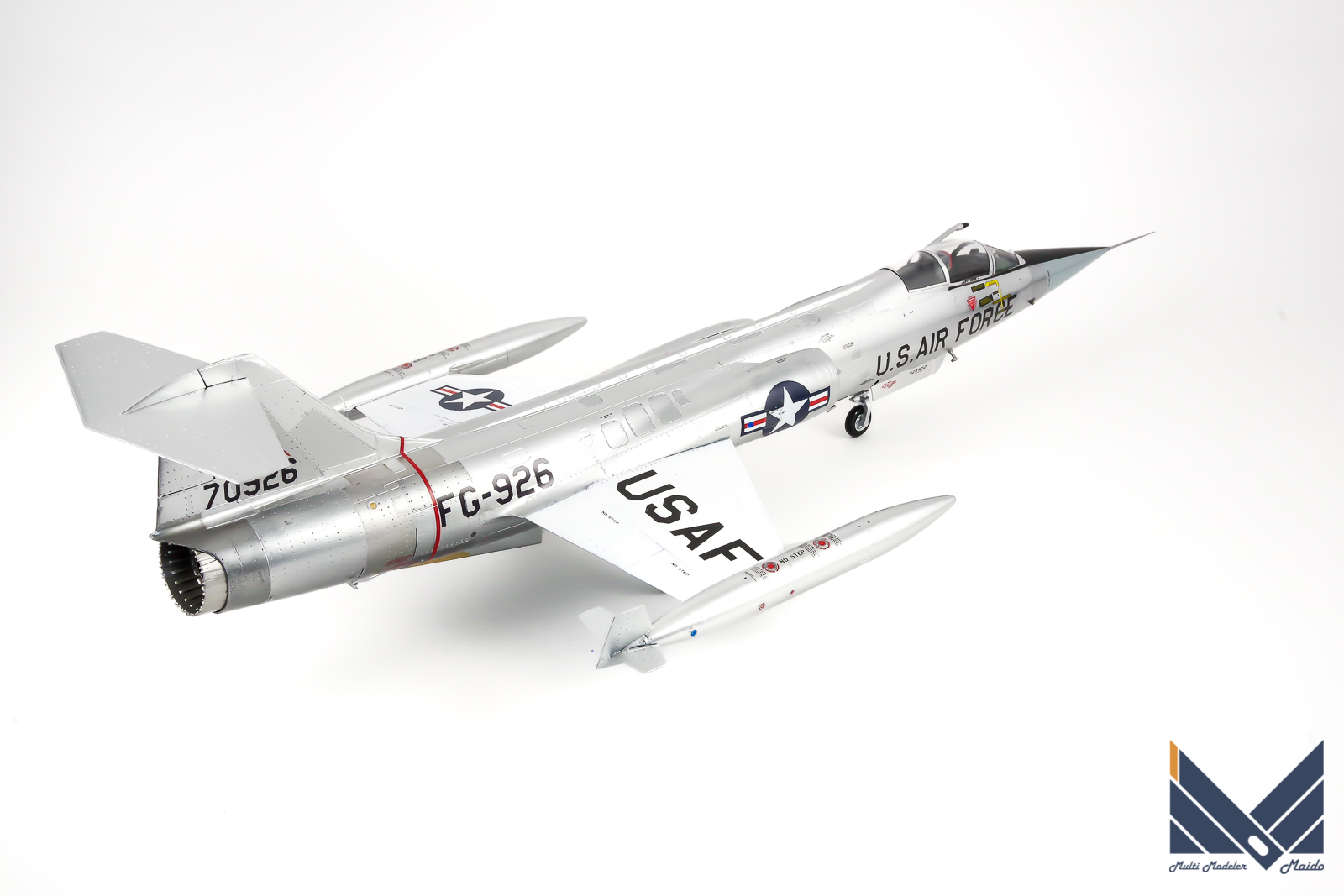 ハセガワ　1/48 F-104C　プラモデル　完成品