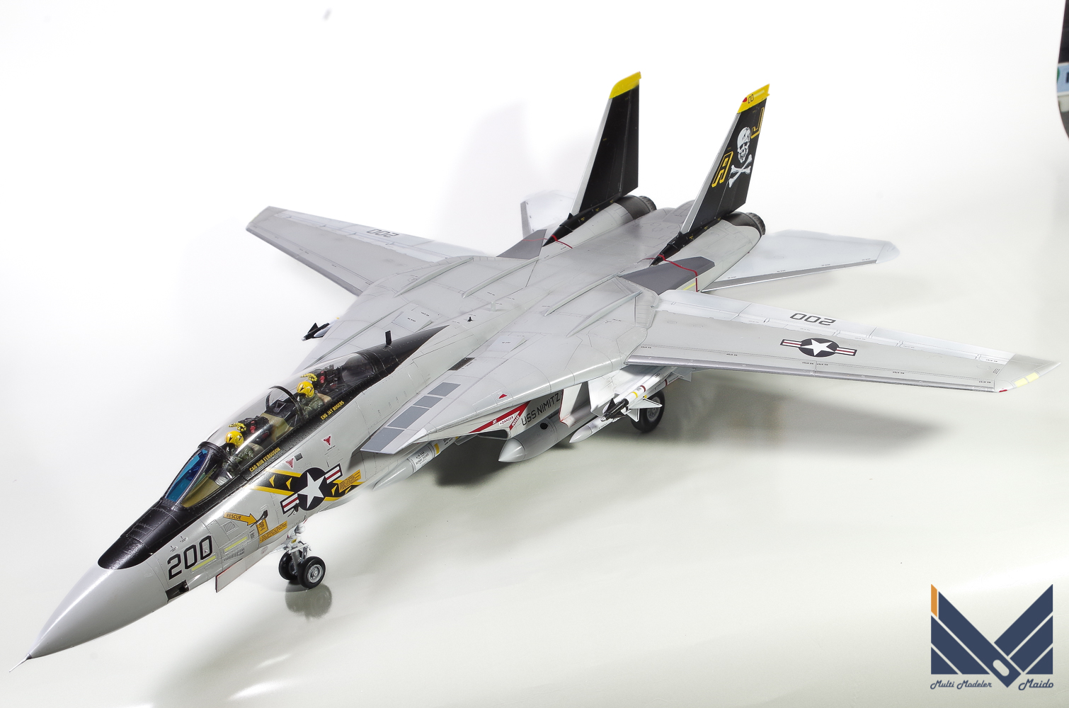 タミヤ 1/48 F-14Ａ トムキャット 完成品TAMIYA 完成品- 模型工房M