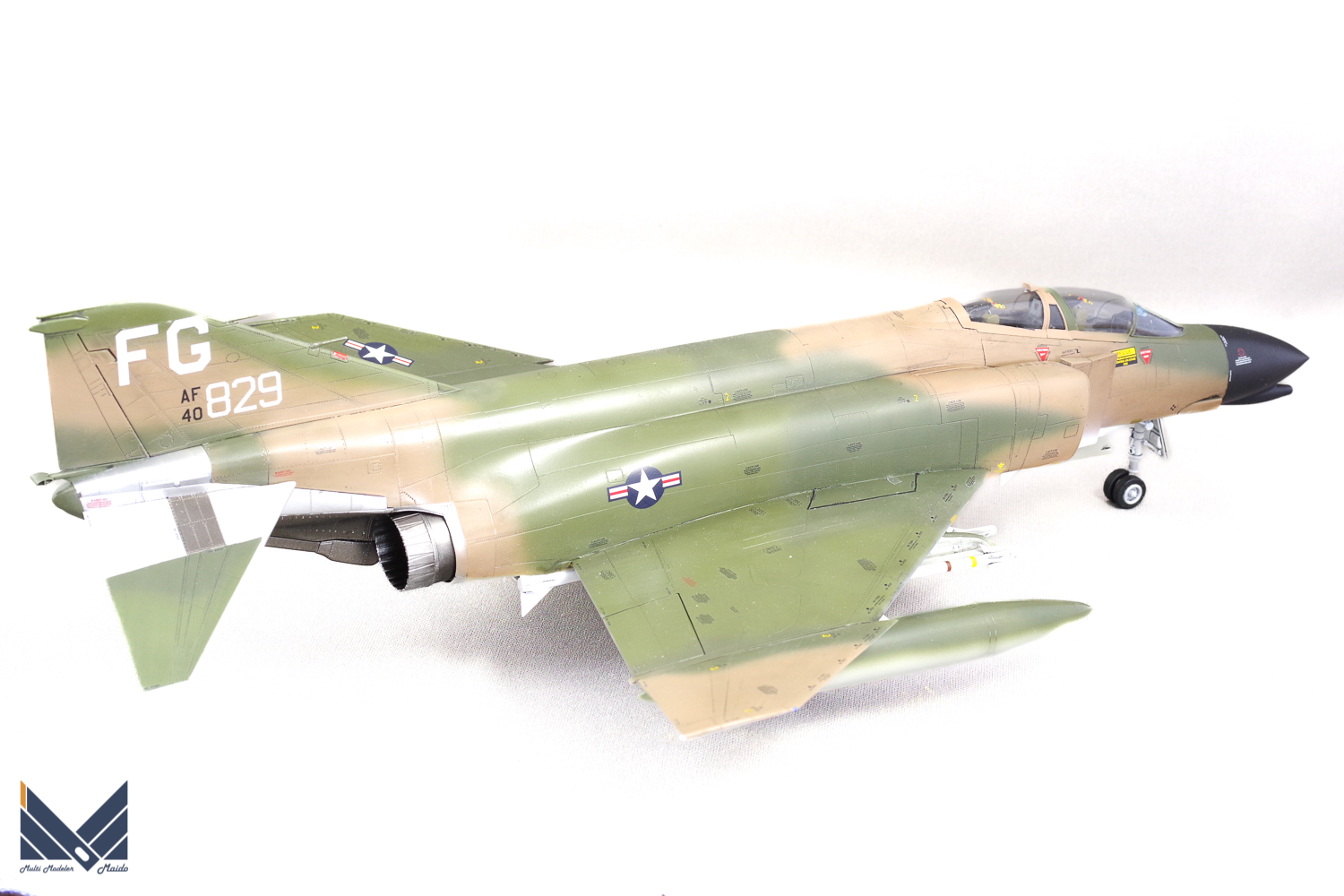 アカデミー 1/48 F-4C ファントムⅡ 完成品academy 飛行機模型完成品 - 模型工房M