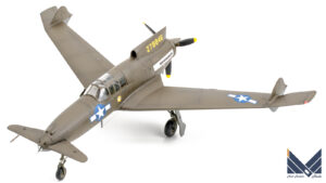 モデルズビット　1/48  アメリカ陸軍試作戦闘機　XP-55　プラモデル　完成品