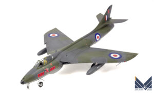 エアフィックス　1/48  イギリス空軍　ホーカー　ハンター　F6　プラモデル　完成品