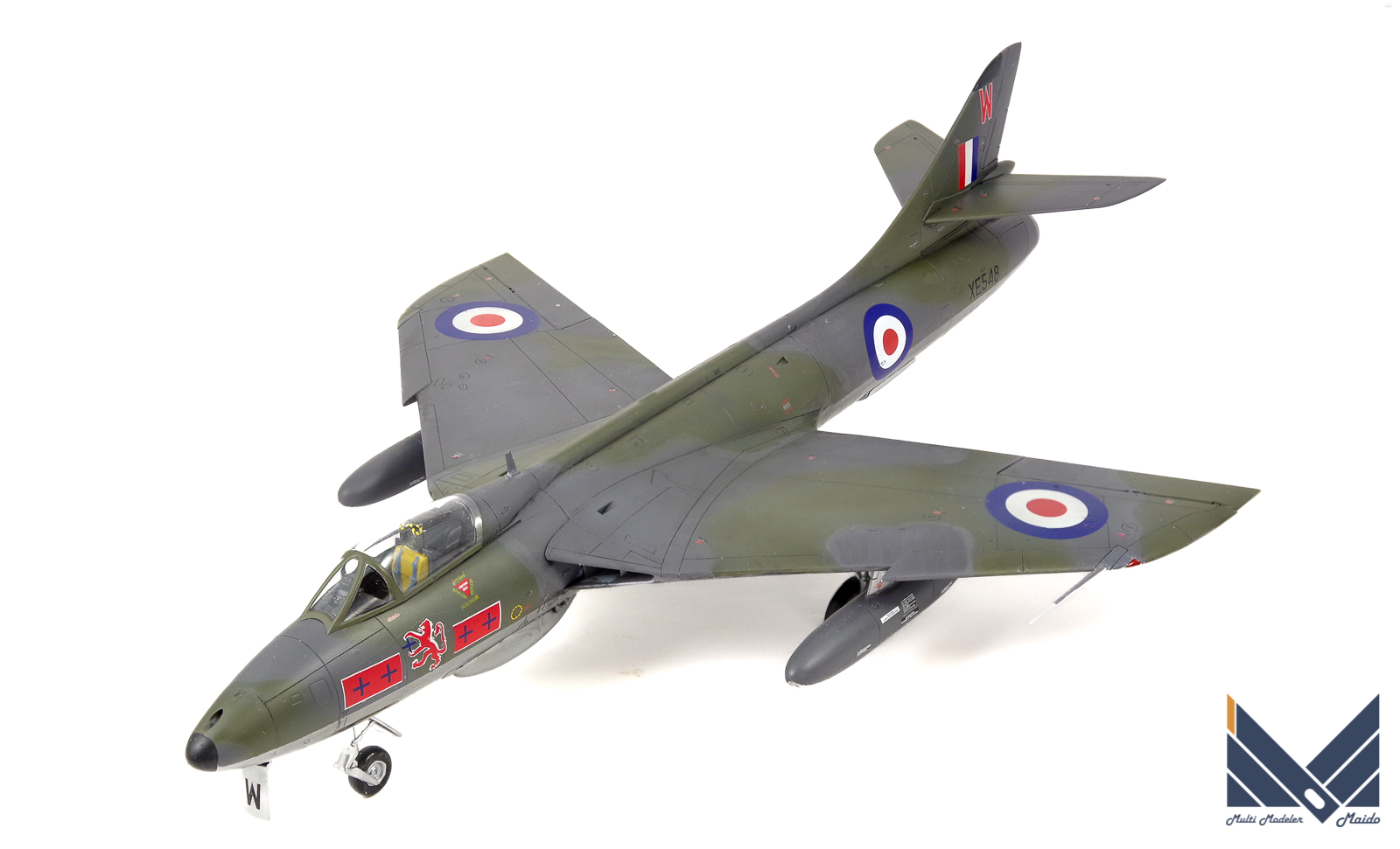 エアフィックス 1/48 ホーカーハンター F.6 完成品 AIRFIX Hawker