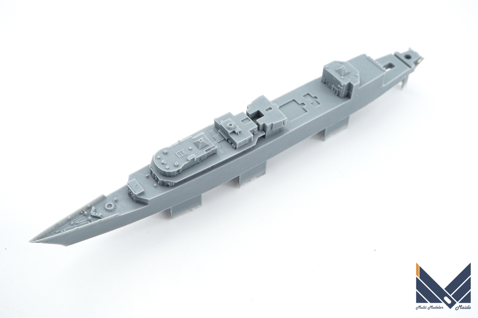 オレンジホビー　1/700　イギリス海軍フリゲート艦　コンウォール　レジンキット　キット紹介