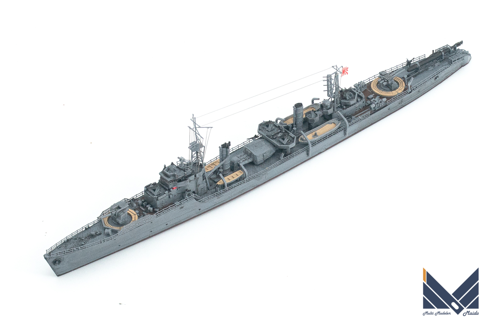 ヤマシタホビー　1/700　日本海軍　橘型駆逐艦　梨　プラモデル　完成品