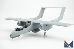 ICM 1/48 OV-10A　ブロンコ　プラモデル　製作中