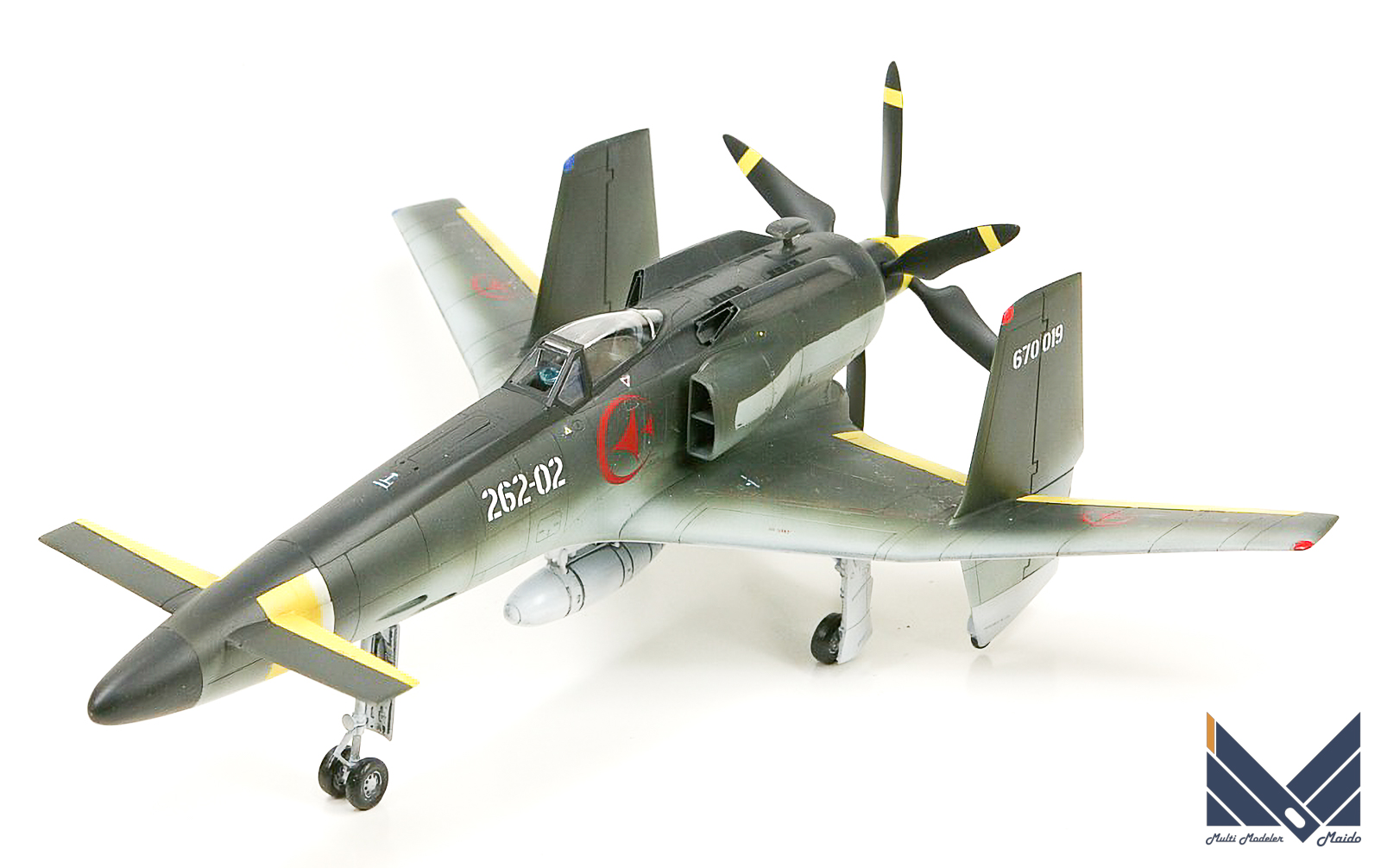 ファインモールド 1/48 スカイクロラ 散香マークＢ 完成品 FINEMOLDS 