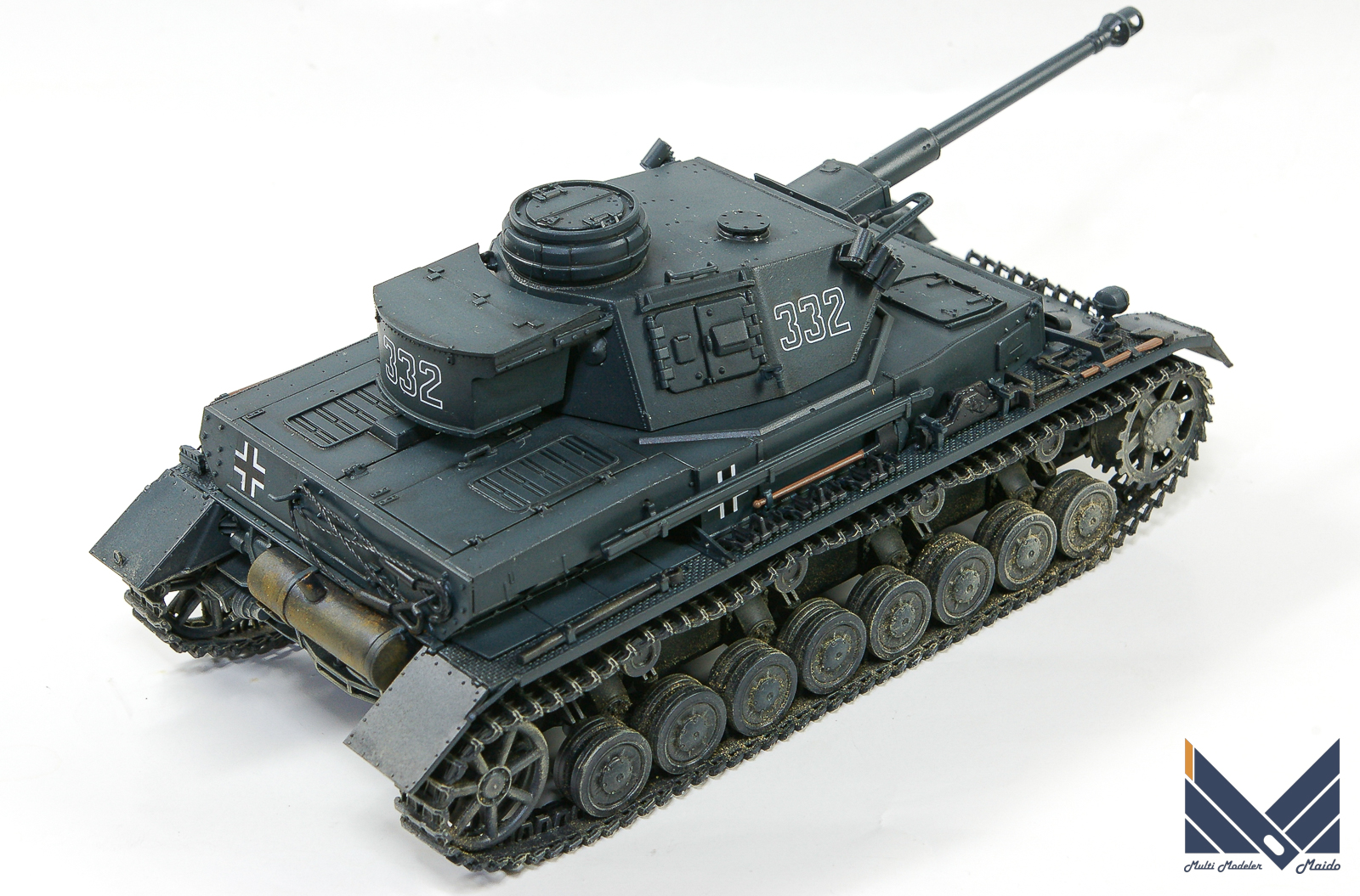 1/35 ドラゴン ４号戦車E型 タミヤ グライフ DKWバイクのDAK簡単 