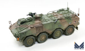 モノクローム／トランぺッター　1/35 陸上自衛隊　96式装輪装甲車　プラモデル　完成品